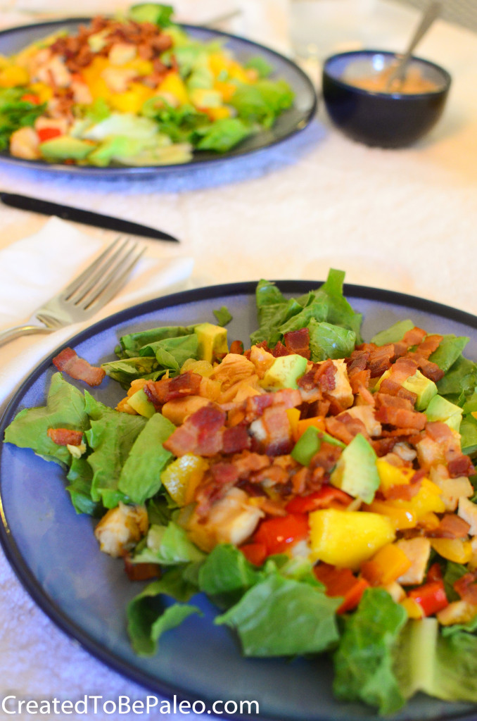 Mango Chicken Salad with Chipotle Dressing