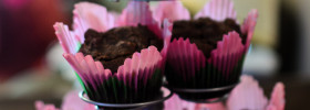 Double Chocolate Almond Flour Muffins