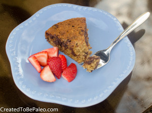 Sweet Plantain cake with Chocolate chips